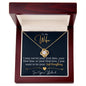 To My Last Everything - Love Knot Necklace