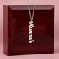 Classic Vertical Name Necklace
