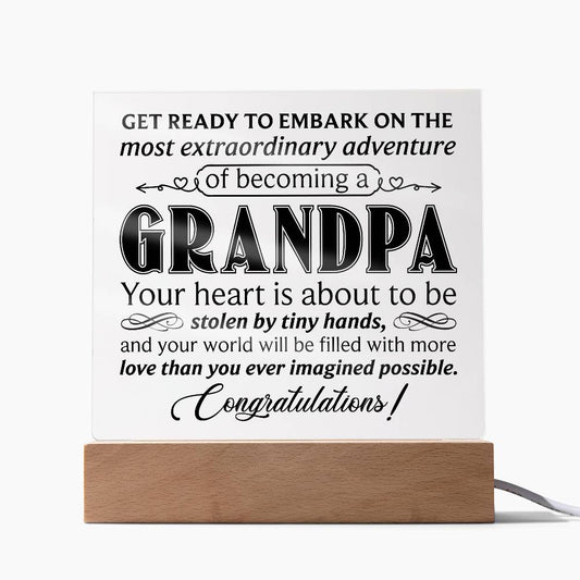 Grandpa – Acrylic Square