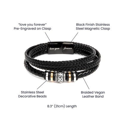To My Stepdad Gift of Life – Bracelet